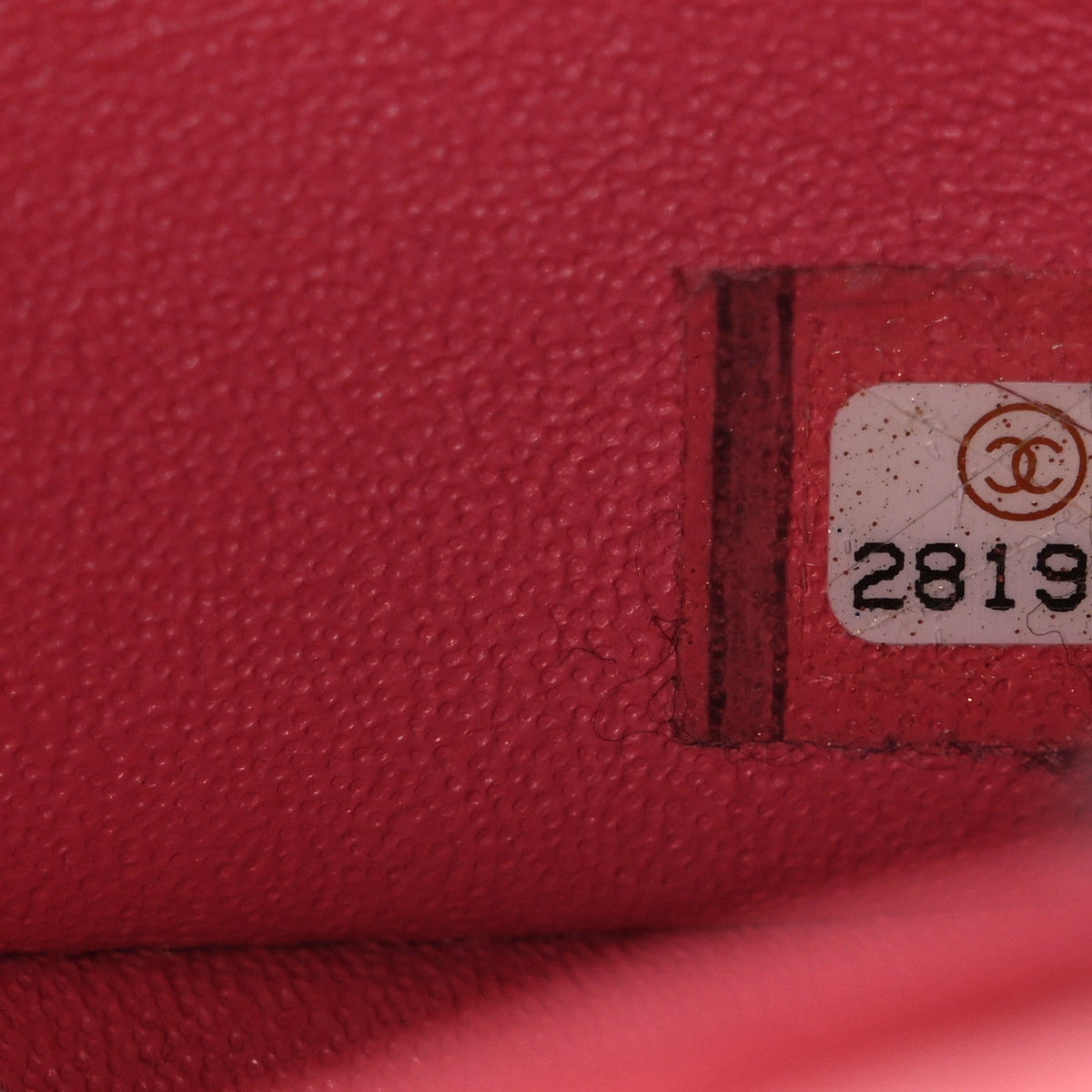 Lambskin Quilted Mini Rectangular Flap Pink
