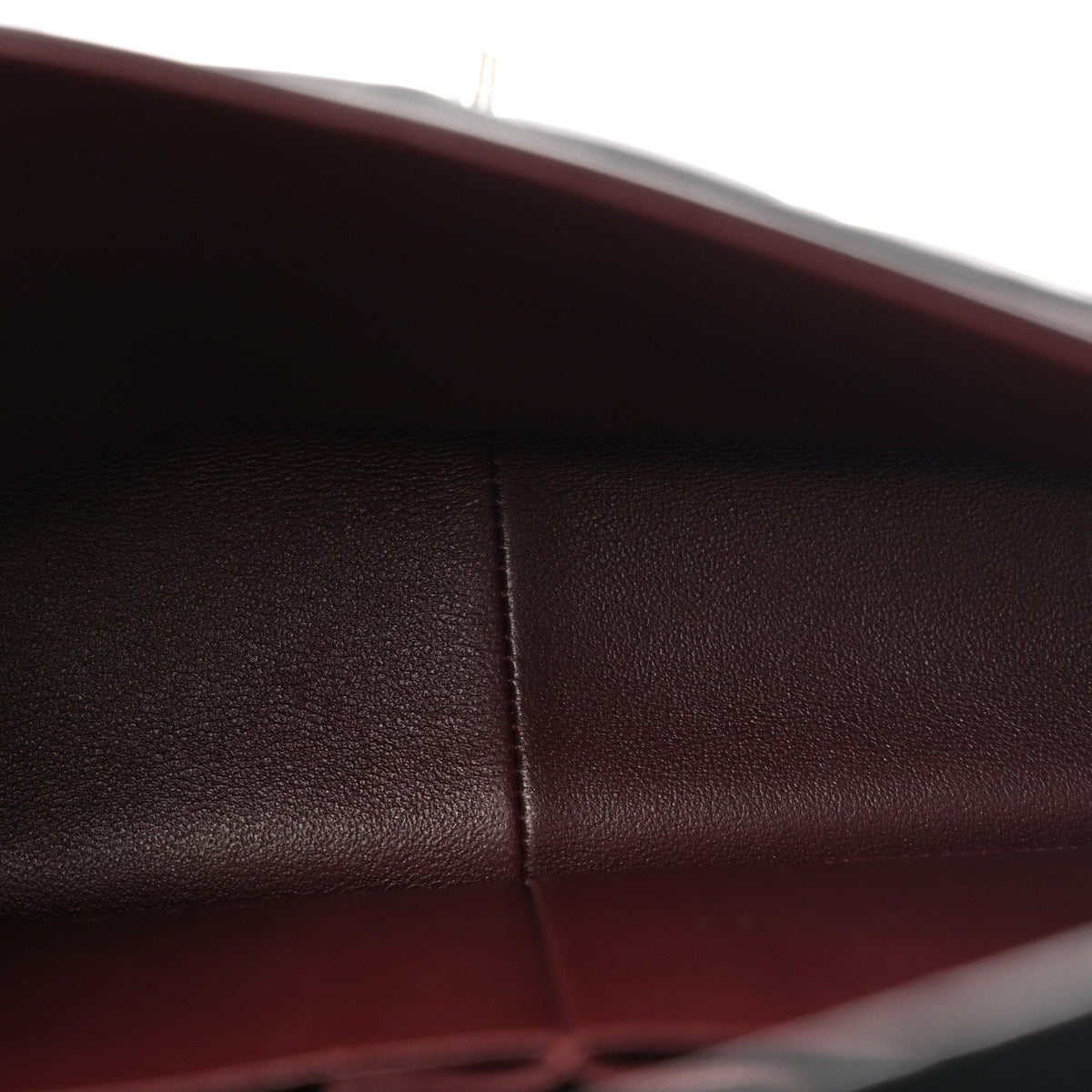 Lambskin Quilted Jumbo Double Flap Black
