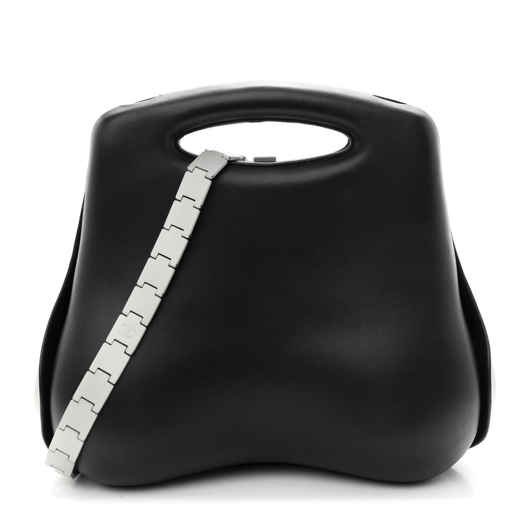 Lambskin Millennium 2005 Hard Case Bag Black