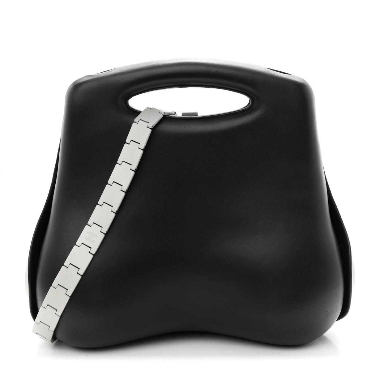 Lambskin Millennium 2005 Hard Case Bag Black