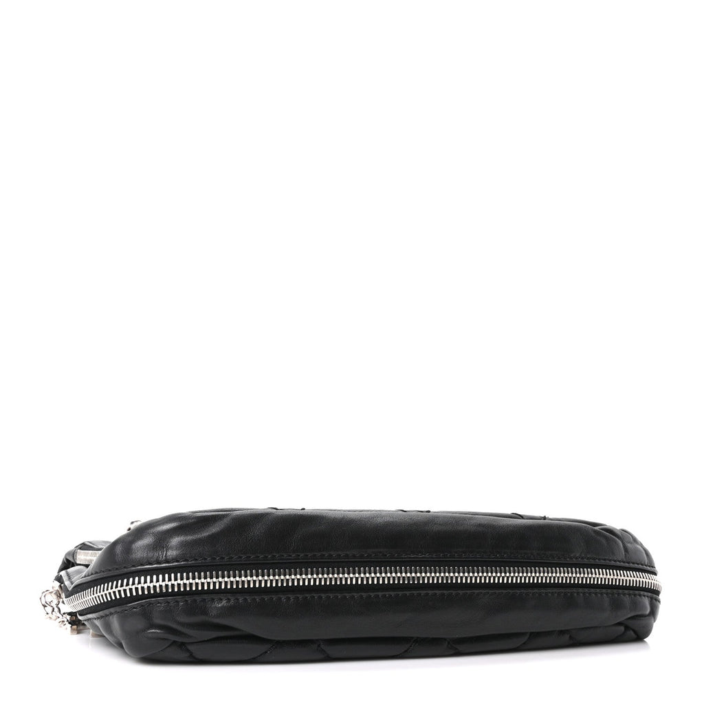 Calfskin Expandable Flap Black